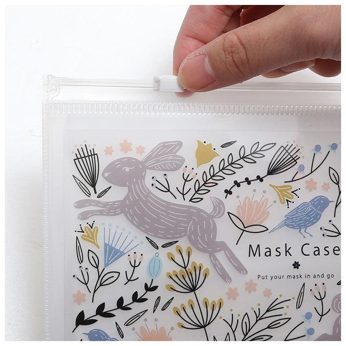 マスクケース 通販マスクケース 持ち運び 抗菌 日本製 おしゃれ かわいい 仮置き マスク ケース 携帯 ポーチ 仕切り付き コンパクト スリム  マスクケース |  | 10