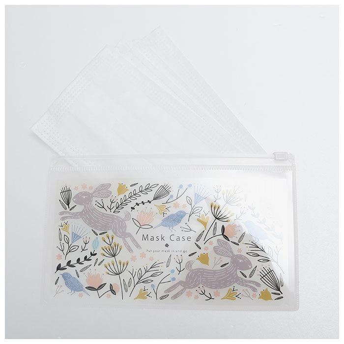 マスクケース 通販マスクケース 持ち運び 抗菌 日本製 おしゃれ かわいい 仮置き マスク ケース 携帯 ポーチ 仕切り付き コンパクト スリム  マスクケース |  | 11