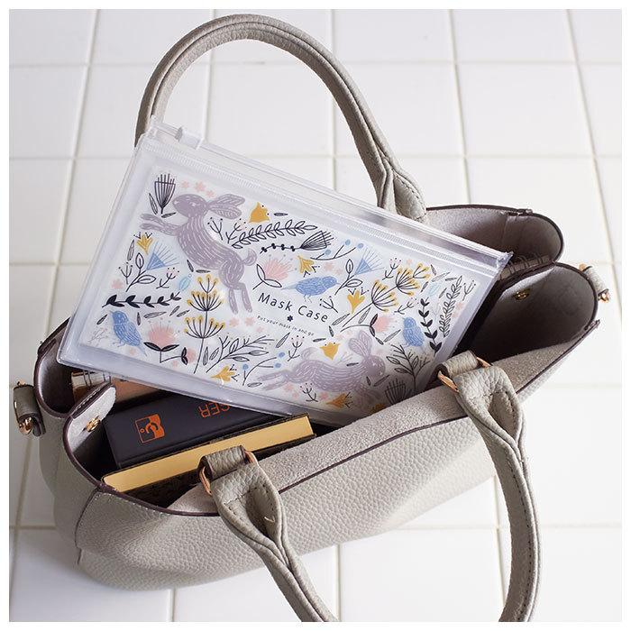 マスクケース 通販マスクケース 持ち運び 抗菌 日本製 おしゃれ かわいい 仮置き マスク ケース 携帯 ポーチ 仕切り付き コンパクト スリム  マスクケース |  | 12