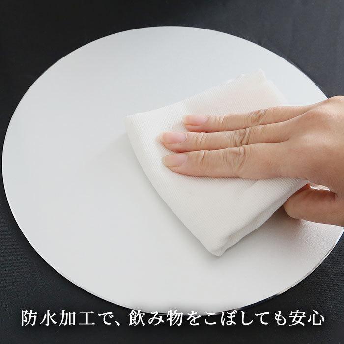マウスパッド おしゃれ 丸型 通販 マウスパット アルミ 金属 合金 シンプル かわいい 防水 リバーシブル スタイリッシュ メタル 無地 パソコン マウスパッド | BACKYARD FAMILY | 13