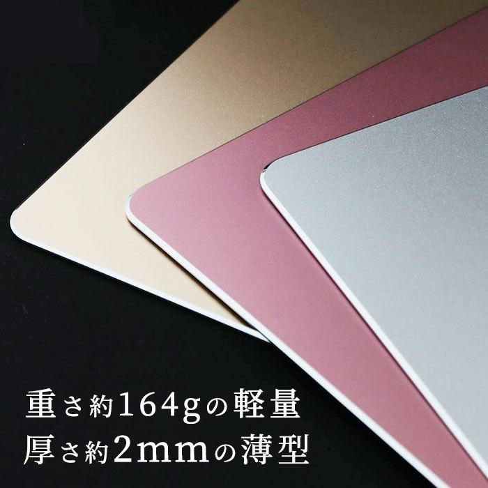 マウスパッド おしゃれ 四角 通販 マウスパット アルミ 金属 合金 シンプル かわいい 防水 リバーシブル スタイリッシュ メタル 無地 パソコン マウスパッド |  | 09