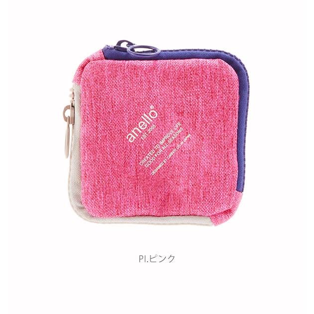 キーケース コインケース カードケース anello アネロ キーホルダー ポーチ レディース メンズ カラビナ付き パスケース かわいい おしゃれ 小銭入れ キーリング | anello | 10