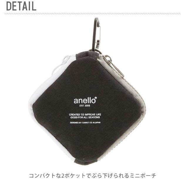 キーケース コインケース カードケース anello アネロ キーホルダー ポーチ レディース メンズ カラビナ付き パスケース かわいい おしゃれ 小銭入れ キーリング | anello | 02