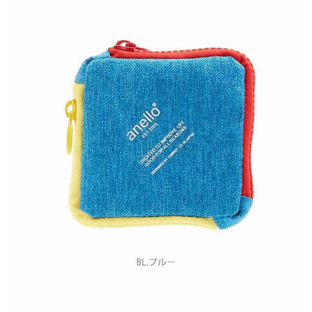 キーケース コインケース カードケース anello アネロ キーホルダー ポーチ レディース メンズ カラビナ付き パスケース かわいい おしゃれ 小銭入れ キーリング | anello | 07