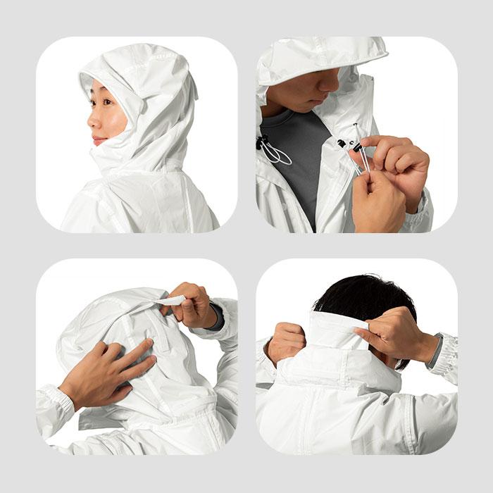 マック makku マック レインスーツ バッグイン AS-5140 通販 レインウェア レインジャケット かっぱ カッパ 雨合羽 合羽 雨具 自転車用 フード付き 収納可能 |  | 14