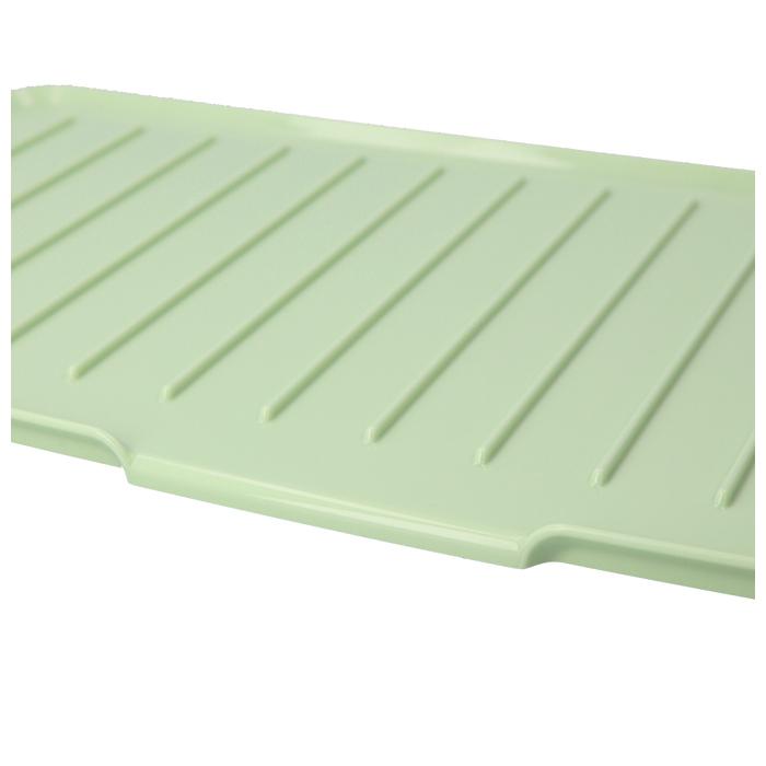 水切りラック シンク上 通販 水切り 水切りかご 水切りカゴ かご リバーシブル トレー スリム 水が流れる 止水機能付 止水 横置き ヨコ置き 水切りラック |  | 05