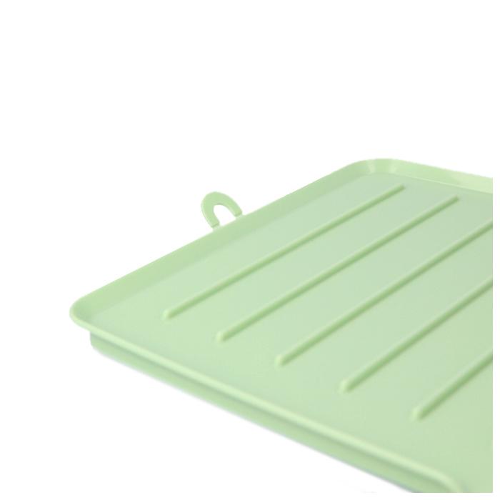 水切りラック シンク上 通販 水切り 水切りかご 水切りカゴ かご リバーシブル トレー スリム 水が流れる 止水機能付 止水 横置き ヨコ置き 水切りラック |  | 06