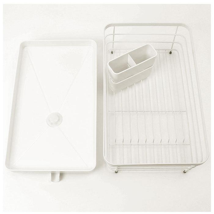 水切りラック シンク上 通販 水切り 水切りかご 水切りカゴ かご スリム 水が流れる 排水口 動く 切替 切り替え 止水 切替 切り替え 縦置き 横置き 水切りラック |  | 06