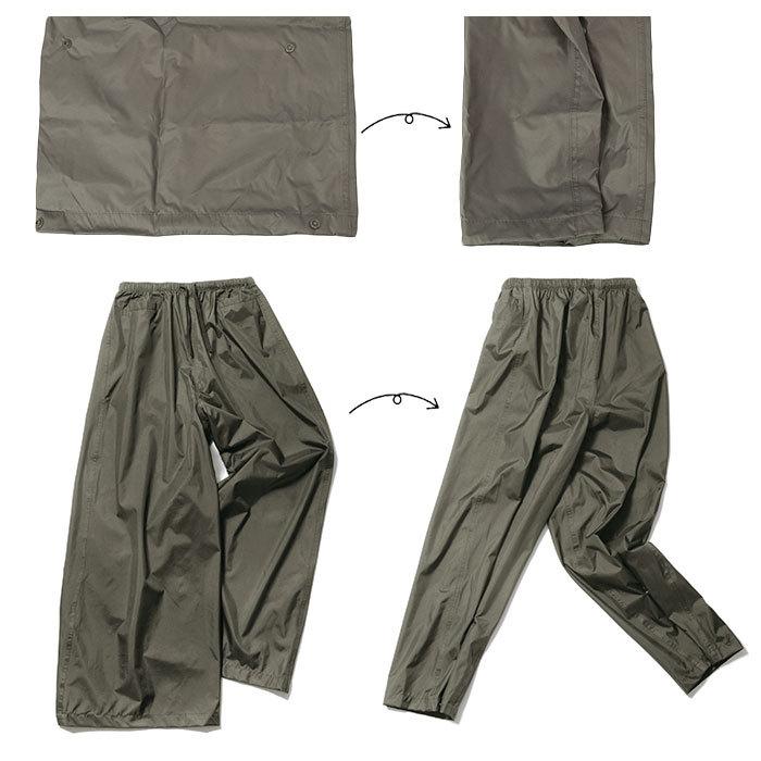レインパンツ レディース 通販 レインウェア ワイドパンツ パンツ ワイドパンツ マック 単品 自転車 通勤 通学 無地 シンプル ズボン 合羽 カッパ レインパンツ |  | 07