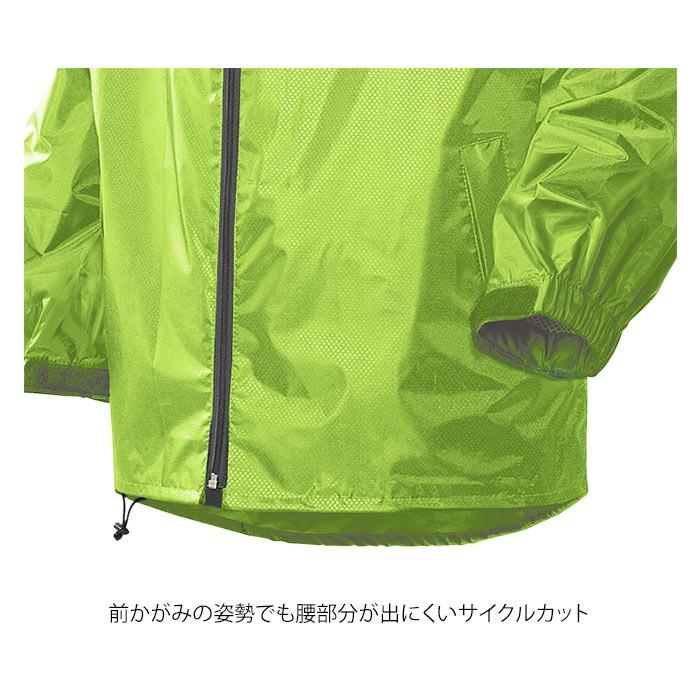 カッパ 雨具 メンズ かっこいい 通販 自転車 通勤 通学 レインジャケット 雨合羽 シンプル ブラック 黒 レインウエア ゴルフ 釣り バイク カッパ | Makku | 16