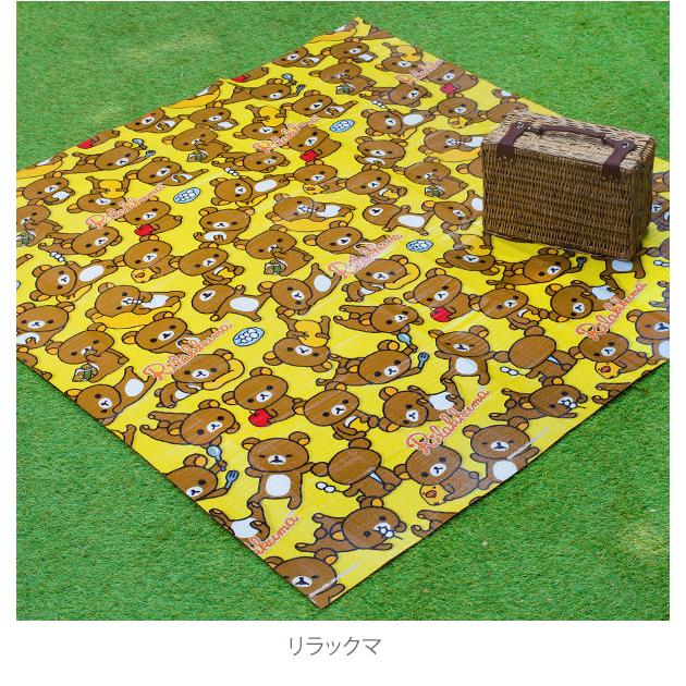 レジャーシート 厚手 おしゃれ 4〜5人用 レジャーマット かわいい アンパンマン リラックマ スヌーピー 折りたたみ 2畳 180cm×180cm 大きい レジャーシート | BACKYARD FAMILY | 13