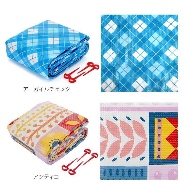 レジャーシート 厚手 おしゃれ 4〜5人用 レジャーマット クッションマット 折りたたみ 2畳 180cm×180cm 大きい 防水 やわらか picora 敷物 運動会 お花見|BACKYARD FAMILY|05