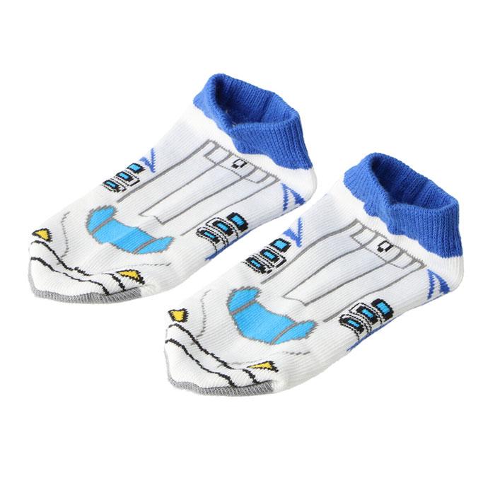 靴下 通販靴下 キッズ 男の子 くるぶし あし鉄 電車 新幹線 鉄道 こまち はやぶさ 子供 かっこいい 列車 ソックス プレゼント 入学 入園 お祝い 16〜20cm  靴下 |  | 20