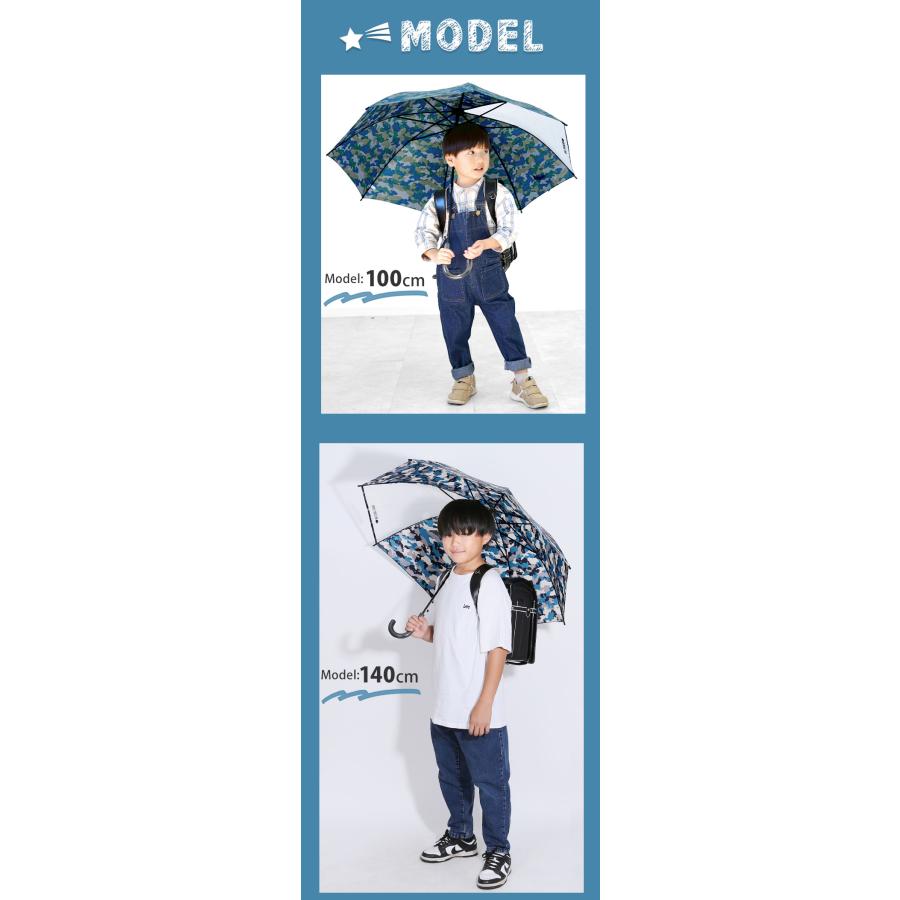 子供傘 55センチ 傘 子供 55cm ジャンプ傘 キッズ 子ども  男の子 1コマ 透明窓付き こども傘 長傘 子供用 ワンタッチ 折れにくい グライファイバー骨  子供傘 |  | 24