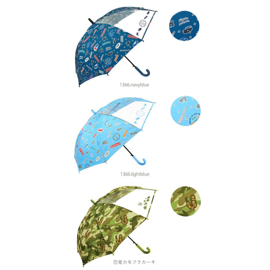 ジャンプ傘 傘 子供 ジャンプ傘 おしゃれ ワンタッチ キッズ 軽量 こども 子ども用 男の子 50cm かわいい グラスファイバー 丈夫 透明窓つき アテイン |  | 18