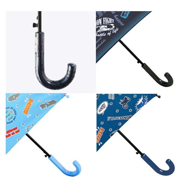 ジャンプ傘 傘 子供 ジャンプ傘 おしゃれ ワンタッチ キッズ 軽量 こども 子ども用 男の子 50cm かわいい グラスファイバー 丈夫 透明窓つき アテイン |  | 15