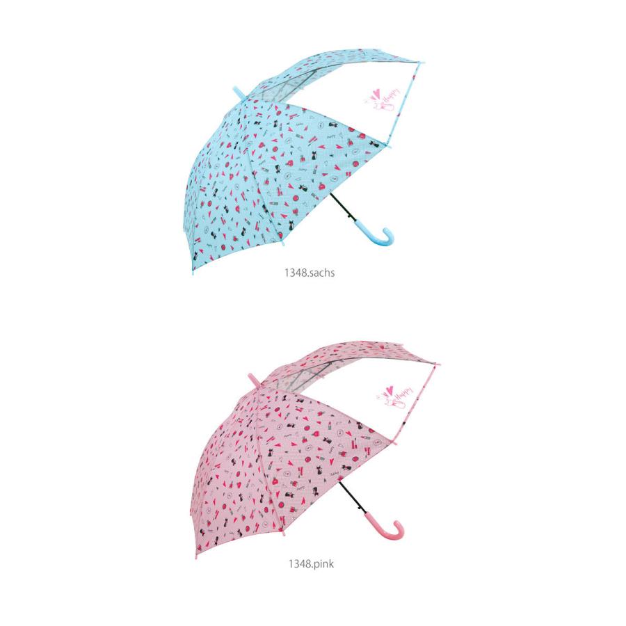 傘 キッズ 55cm ジャンプ傘 子ども 子供用 こども グラスファイバー骨 1コマ 透明窓 丈夫 壊れにくい おしゃれ かわいい 軽い 軽量｜backyard｜28