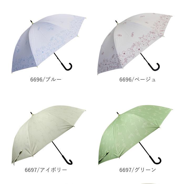 傘 レディース 大人 通販 長傘 47cm 晴雨兼用 かさ カサ 雨傘 日傘 一級遮光 UVカット99％ 手開き 晴雨兼用傘 ブラックコーティング傘 UPF50+ おしゃれ 傘 |  | 36