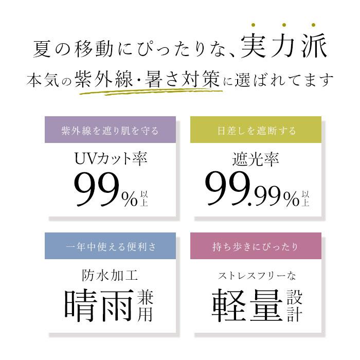 傘 レディース 大人 通販 長傘 47cm 晴雨兼用 かさ カサ 雨傘 日傘 一級遮光 UVカット99％ 手開き 晴雨兼用傘 ブラックコーティング傘 UPF50+ おしゃれ 傘 |  | 22