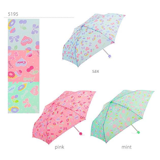 折りたたみ傘 子供 使いやすい 軽量 50cm おしゃれ かわいい ミニ 小さい 小さめ 軽め 軽い コンパクト ATTAIN アテイン 女の子 キッズ 折りたたみ傘 | ブランド登録なし | 10