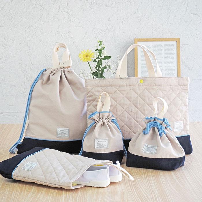 入園 レッスンバッグ セット 通販 入学 手提げ バッグ 上履き入れ 5点セット トートバッグ 男の子 女の子 小学校 幼稚園 かばん カバン 体操着 体操服入れ | At First | 27