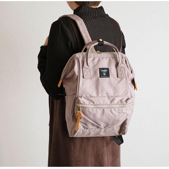 アネロ リュック 撥水 通販 大容量 軽量 軽い Sサイズ はっ水 anello ATB0197Z 通勤 A4 通学 中学生 高校生 おしゃれ 大人 かわいい ママバッグ アネロ |  | 12