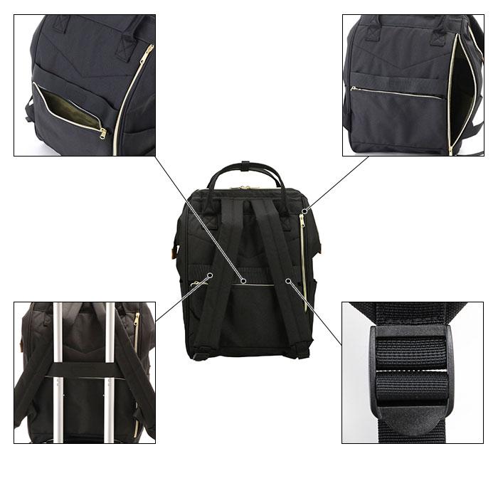 アネロ リュック 撥水 通販 大容量 Lサイズ 10ポケット 軽量 軽い anello ATB2521R 通勤 A4 通学 高校生 中学生 おしゃれ 大人 かわいい ママバッグ アネロ |  | 19