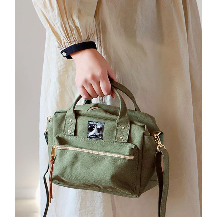 アネロ ショルダーバッグ レディース anello ショルダー ミニ 定番 2way かわいい 軽い 女の子 斜めがけ ポリキャン ポリエステルキャンバス 旅行 | anello | 22