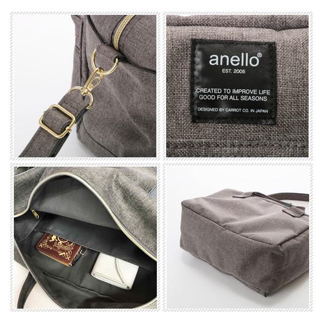 アネロ ショルダーバッグ レディース ミニボストン anello ショルダー ボストンバッグ 2way かわいい 軽い 女の子 斜めがけ ショルダーバック | anello | 12