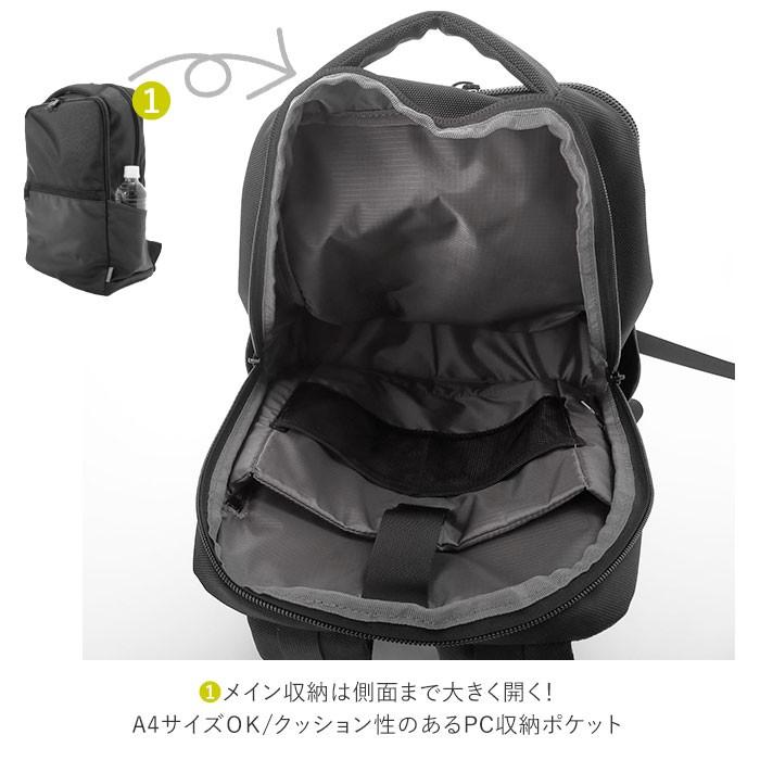 アネロ リュック メンズ 通販 レディース 通勤 a4 通学 学生 ブランド anello ビジネス 兼用 シンプル おしゃれ 無地 モノトーン きれいめ カジュアル | anello | 05