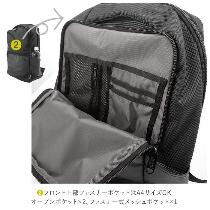 アネロ リュック メンズ 通販 レディース 通勤 a4 通学 学生 ブランド anello ビジネス 兼用 シンプル おしゃれ 無地 モノトーン きれいめ カジュアル | anello | 06