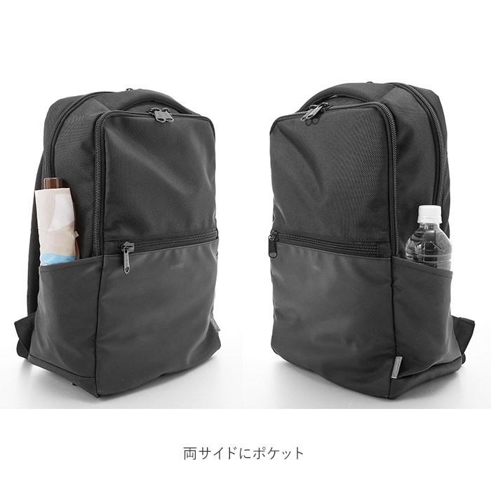 アネロ リュック メンズ 通販 レディース 通勤 a4 通学 学生 ブランド anello ビジネス 兼用 シンプル おしゃれ 無地 モノトーン きれいめ カジュアル | anello | 08