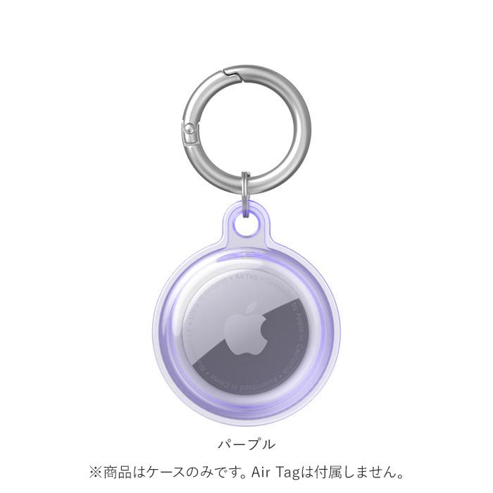 エアタグ apple エアタグ ケース 通販 airtag ホルダー air tag アクセサリー カバー キーホルダー 保護ケース TPU クリアカバー シンプル 透明 クリア AirTags | BACKYARD FAMILY | 21