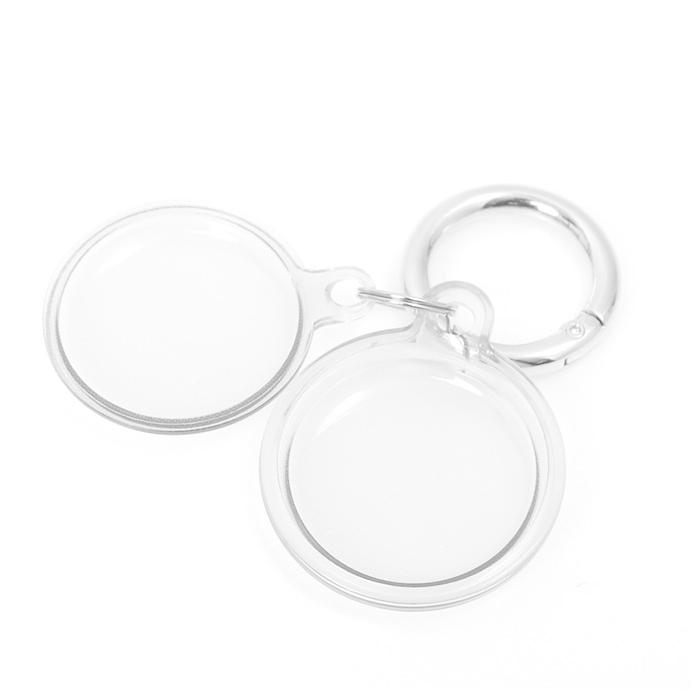 エアタグ apple エアタグ ケース 通販 airtag ホルダー air tag アクセサリー カバー キーホルダー 保護ケース TPU クリアカバー シンプル 透明 クリア AirTags | BACKYARD FAMILY | 11