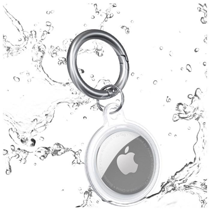 エアタグ apple エアタグ ケース 通販 airtag ホルダー air tag アクセサリー カバー キーホルダー 保護ケース TPU クリアカバー シンプル 透明 クリア AirTags | BACKYARD FAMILY | 15