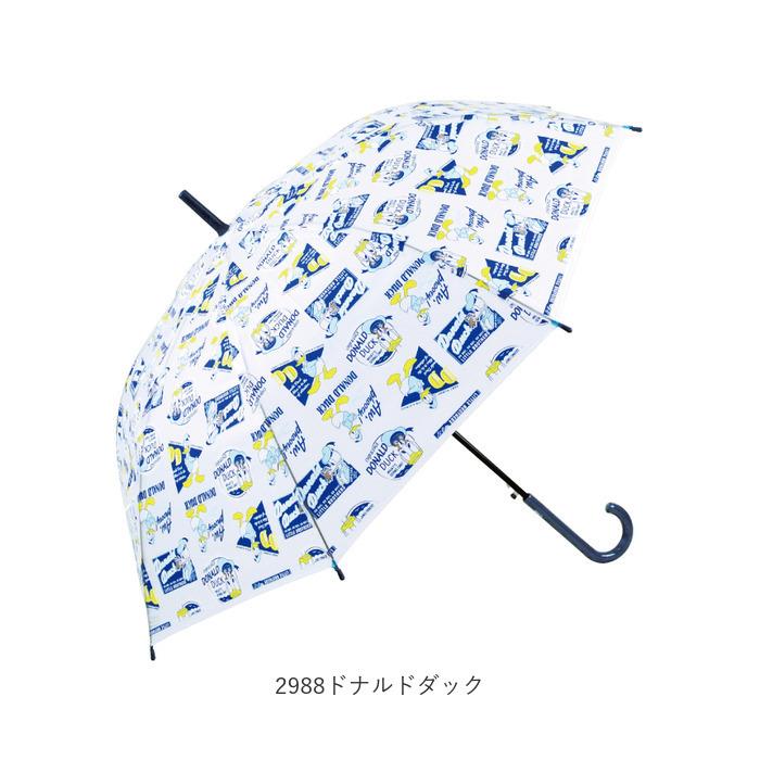 ビニール傘 通販ビニール傘 かわいい 60cm 子供 大人 傘 ジャンプ傘 レディース 長傘 キャラクター ディズニー ミッキー ミニー ドナルド  ビニール傘 |  | 16