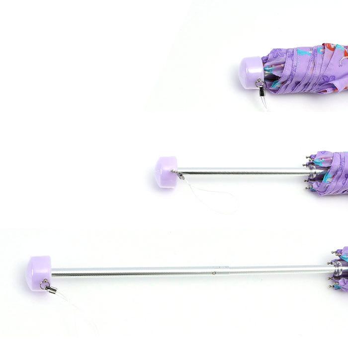 傘 子供用 50センチ 通販 折りたたみ傘 男の子 女の子 こども用 安全 ろくろ ガード 50cm 軽量 キャラクター ディズニー アリエル アナ雪 傘 |  | 11