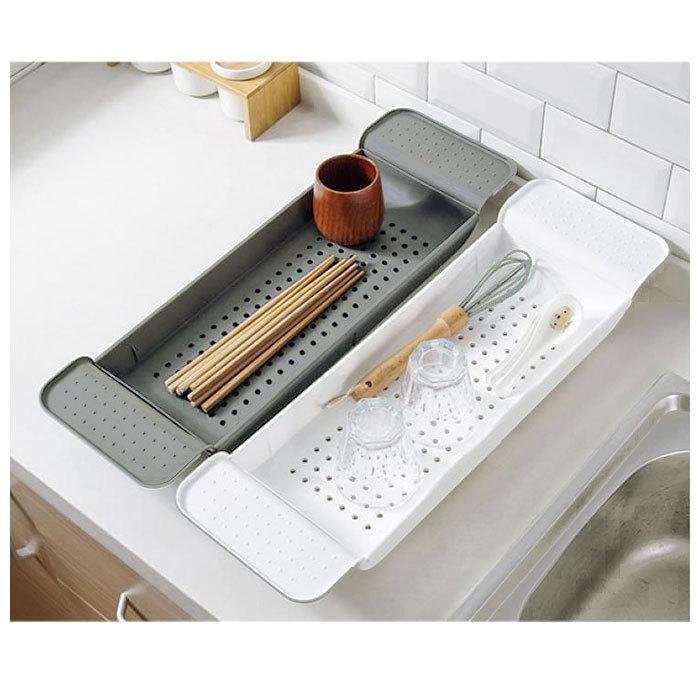 バスタブトレー 通販 バスタブラック 浴室用ラック お風呂テーブル バスラック 伸縮式 ズレ防止 大容量 多機能 水切り キッチン 浴室収納 伸縮式 バスタブトレー |  | 05