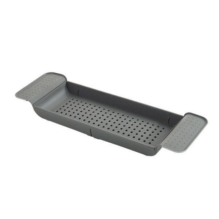 バスタブトレー 通販 バスタブラック 浴室用ラック お風呂テーブル バスラック 伸縮式 ズレ防止 大容量 多機能 水切り キッチン 浴室収納 伸縮式 バスタブトレー |  | 08