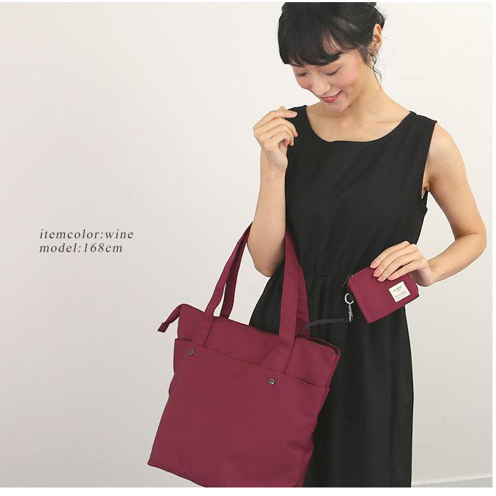 アネロ トートバッグ 通販 レディース 大きめ 軽い 軽量 ファスナー付き ブランド anello 大容量 A4 おしゃれ メンズ シンプル 無地 通勤 通学 アネロ | anello | 15