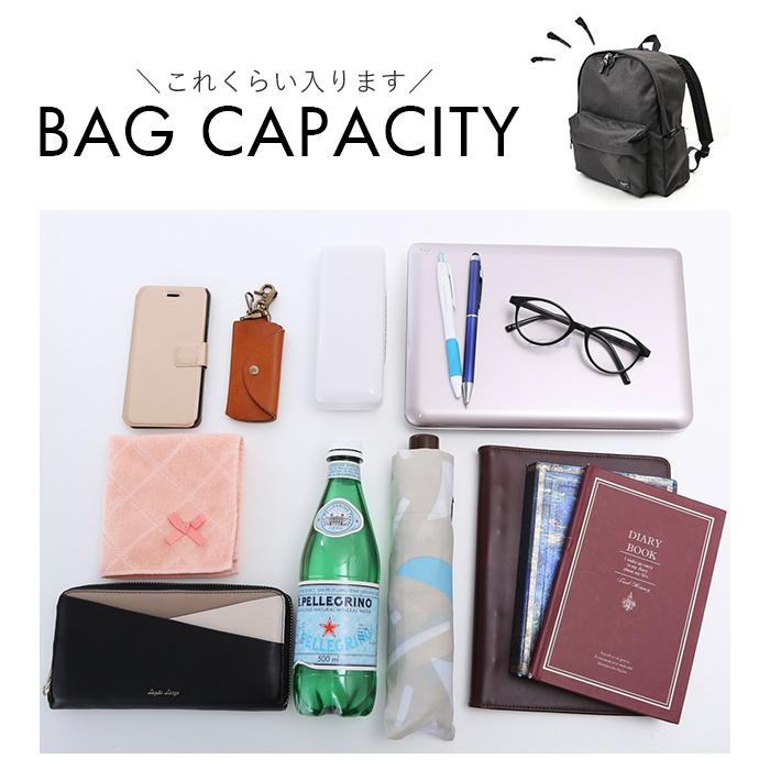 アネロ 通販アネロ リュック 大容量 レディース 大人 10ポケット リュックサック デイパック バックパック 通学 通勤 A4 撥水 はっ水 おしゃれ シンプル アネロ | anello | 14