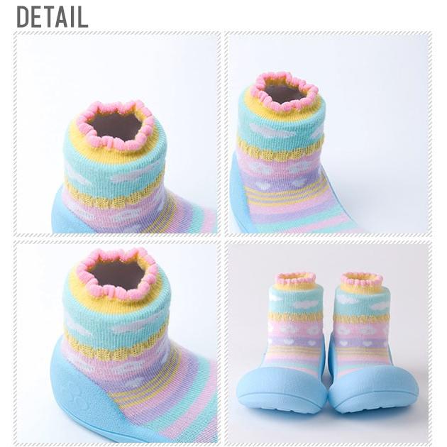 出産祝い アティパス ベビーシューズ Attipas ファーストシューズ ベビー 赤ちゃん トレーニングシューズ 歩行サポート 通販 ラバーシューズ ベビー靴 | ブランド登録なし | 19