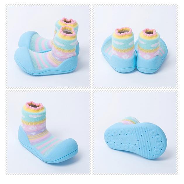 出産祝い アティパス ベビーシューズ Attipas ファーストシューズ ベビー 赤ちゃん トレーニングシューズ 歩行サポート 通販 ラバーシューズ ベビー靴 | ブランド登録なし | 20