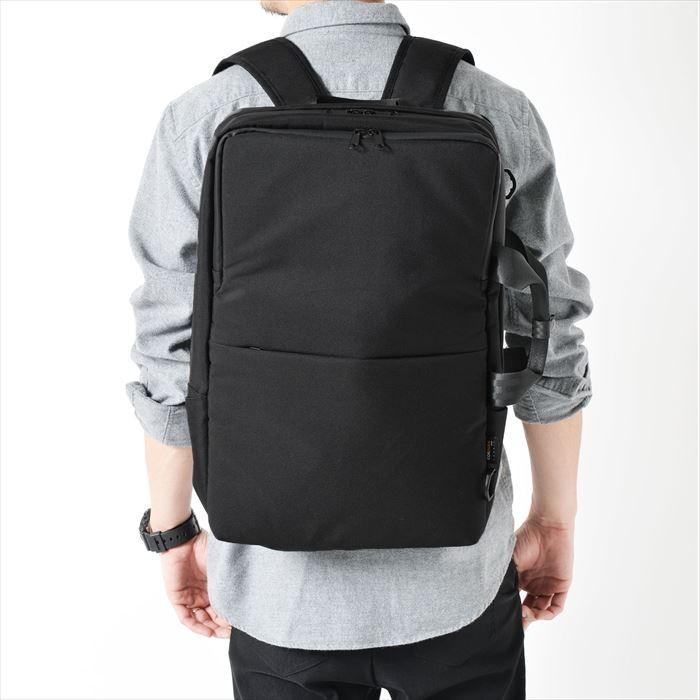 リュック メンズ ビジネス 通販 3wayスクエアリュック 大容量 おしゃれ 黒 ブラック シンプル 無地 通勤 A4 通学 カジュアル 丈夫 コーデュラ ナイロン リュック |  | 12