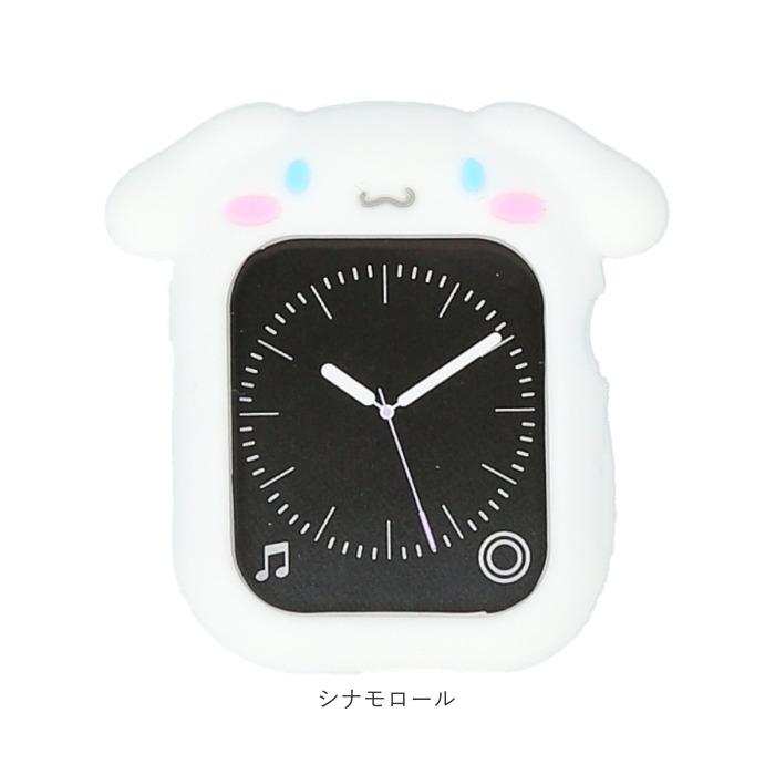 ケース apple watch ケース 通販 シリコンケース シリコン キャラクター アップルウォッチ 腕時計 41mm 40mm シナモロール ジョー・クール クロミ マイメロディ | シナモロール | 11