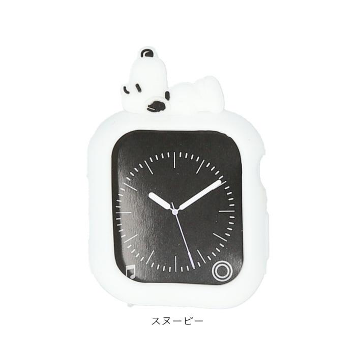 ケース apple watch ケース 通販 シリコンケース シリコン キャラクター アップルウォッチ 腕時計 41mm 40mm シナモロール ジョー・クール クロミ マイメロディ | シナモロール | 12