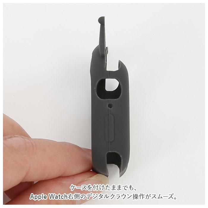 ケース apple watch ケース 通販 シリコンケース シリコン キャラクター アップルウォッチ 腕時計 41mm 40mm シナモロール ジョー・クール クロミ マイメロディ | シナモロール | 04