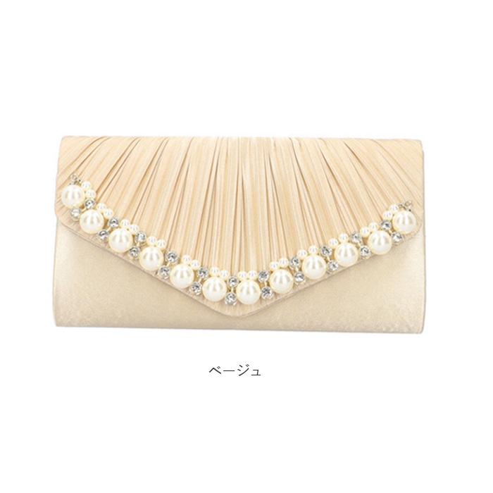 パーティーバッグ ビーズ 通販 がま口 ビーズライン サテン クラッチバッグ 大きめ おしゃれ ショルダー ミニバッグ ハンドバッグ バッグ 上品 パーティーバッグ |  | 16