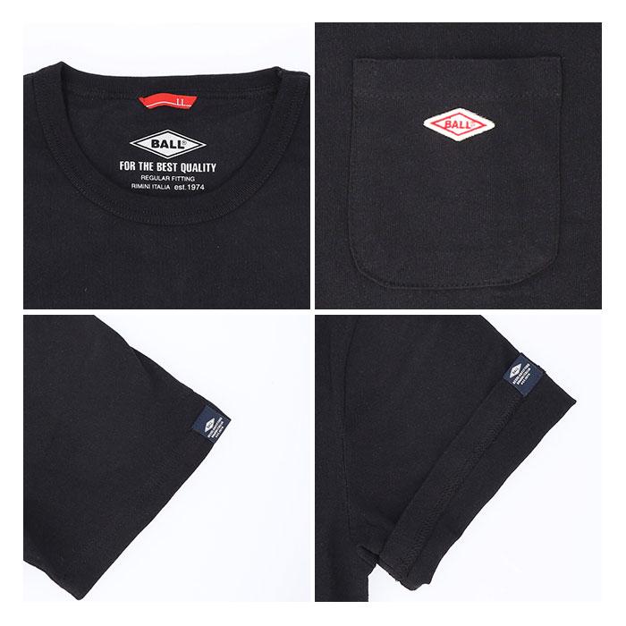 Tシャツ メンズ 半袖 オシャレ 通販 ブランド 無地 ゆったり BALL 50501 Lサイズ Mサイズ XLサイズ L M XL ヘビーウエイト ヘビーウェイト 天竺 肉厚 | BALL（アパレル） | 19
