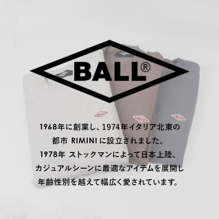 BALL トレーナー ボール 64535 通販 プルオーバー 裏起毛 ワッペン付きトレーナー メンズ ブランド 無地 ワンポイント レディース 大きいサイズ 秋冬 秋 冬 | BALL（アパレル） | 09